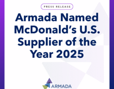 Armada Named McDonald’s U.S. Supplier of the Year for 2025